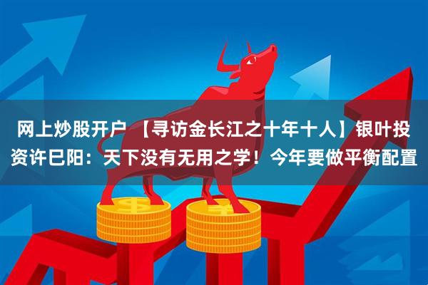 网上炒股开户 【寻访金长江之十年十人】银叶投资许巳阳：天下没有无用之学！今年要做平衡配置